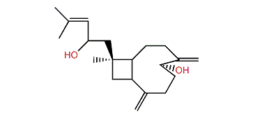 4(18),8(19),14-Xeniaphyllatriene-5,13-diol